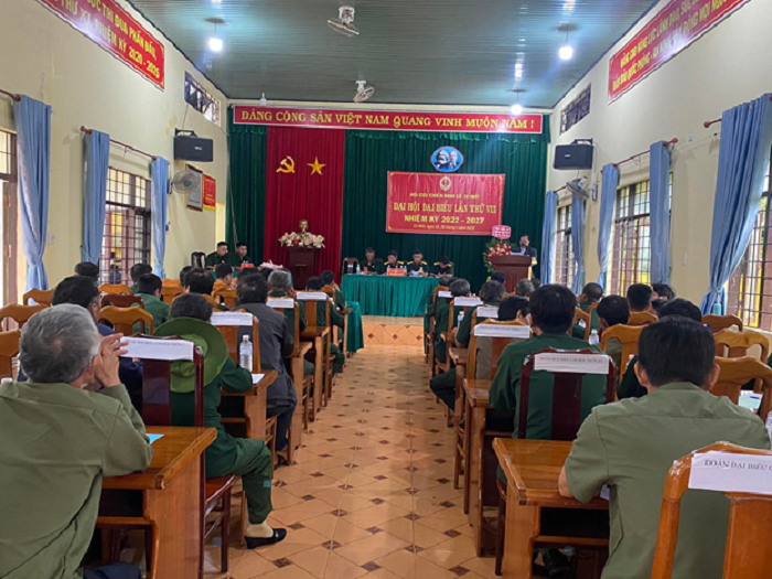 Đại hội Đại biểu Hội Cựu chiến binh xã Cư Mốt khoá VII, nhiệm kỳ 2022 -2027